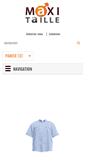 Mobile Screenshot of maxitaille.fr